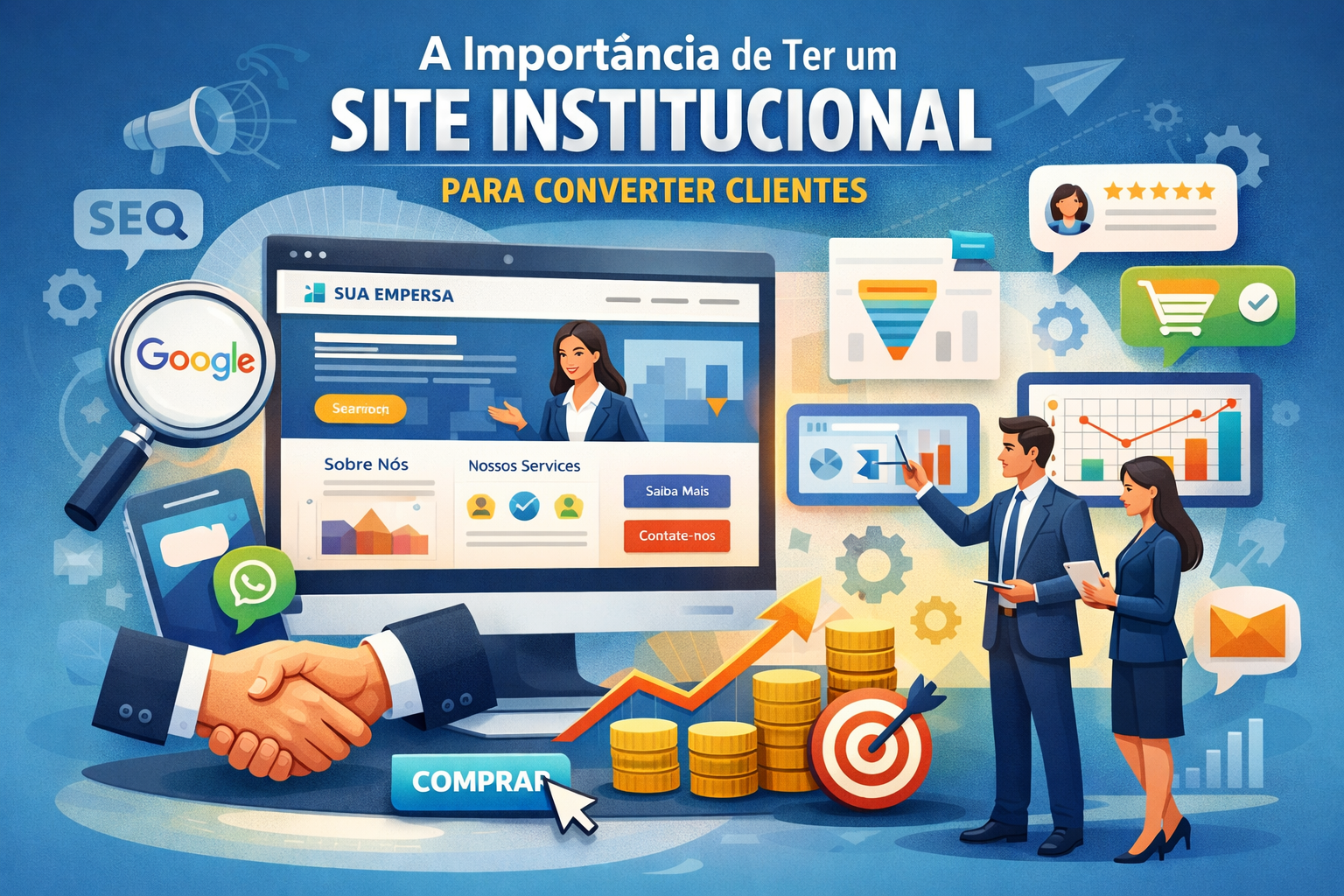 Por que sua empresa precisa de um site institucional moderno | GallTech